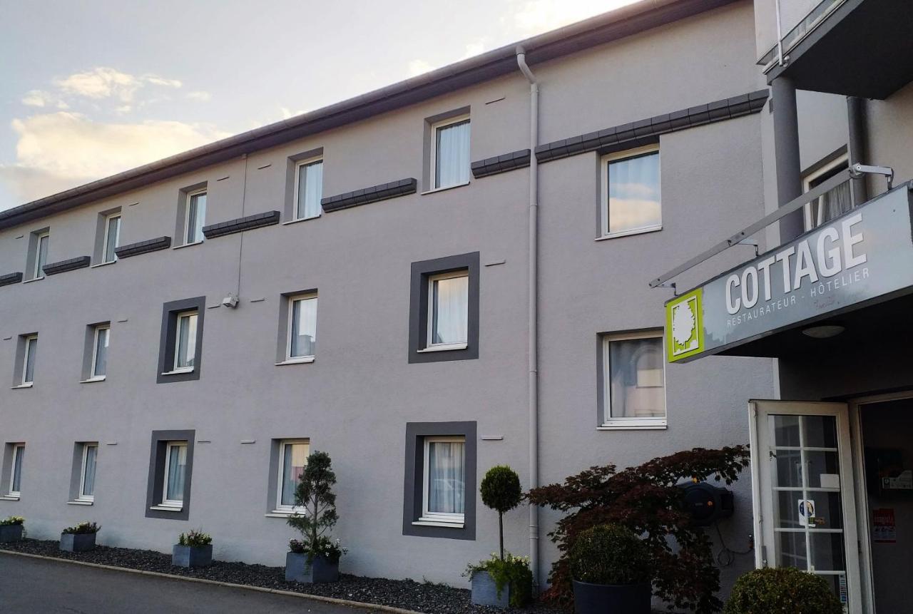 Cottage Logis Hotel - Restaurant Dudelange Exterior foto